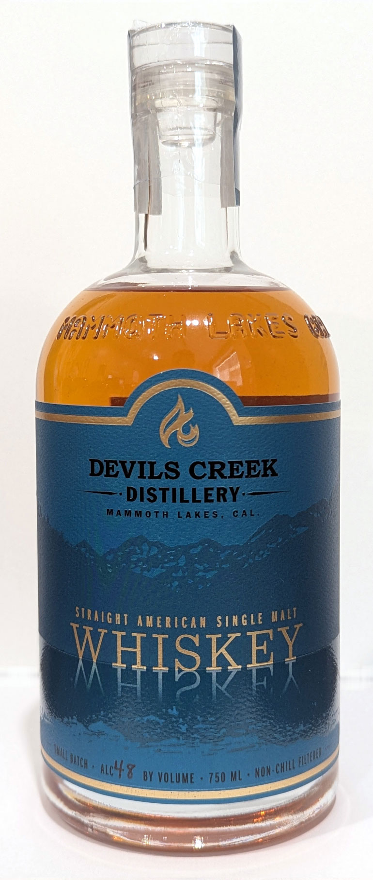 Straight American Single Malt Whiskey